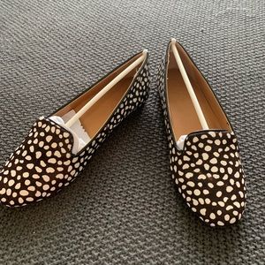 Jcrew leopard loafers size 6.5 BRAND NEW